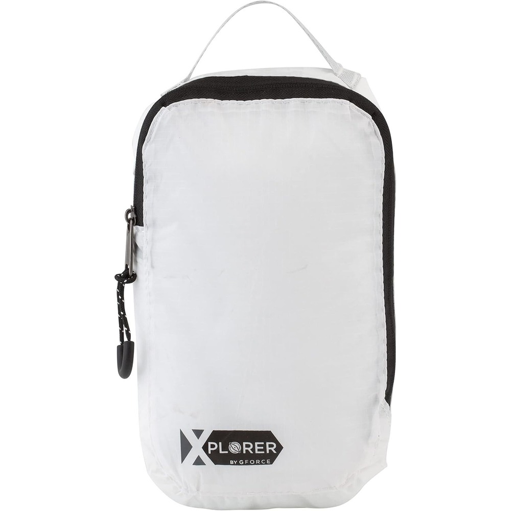 Xplorer By G Force  3 Piece White Packing Set garment folder & packing cubes - Picture 6 of 8